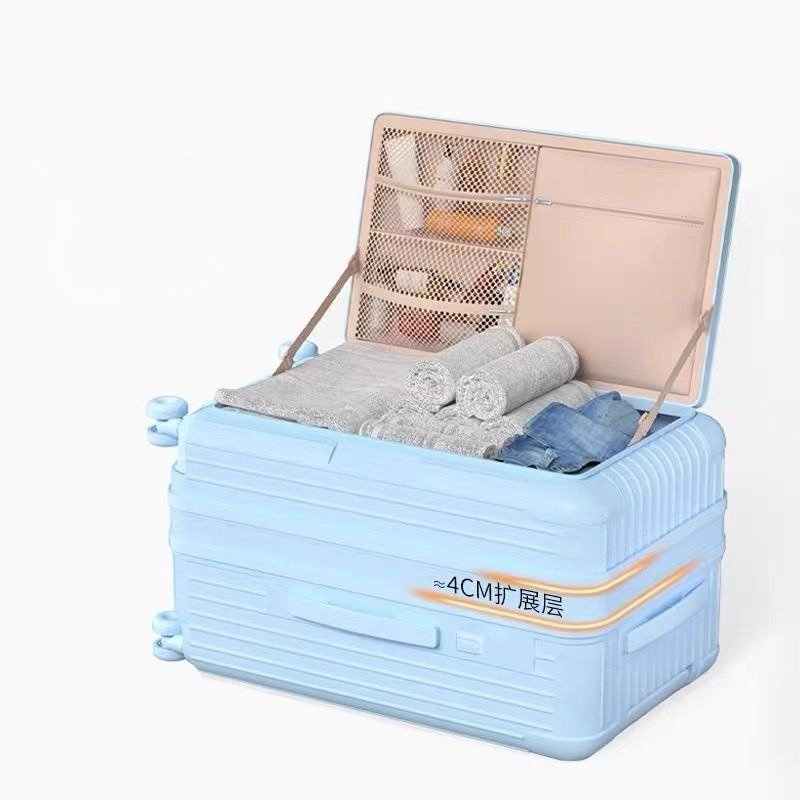 20-Inch Lightweight Expandable Macaron Luggage - Image 2